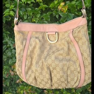 Gucci Beige and Pink Women's Bag